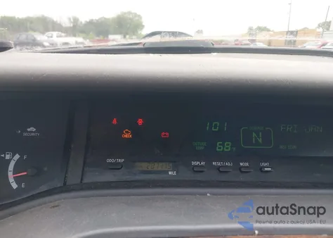 2001 Toyota Avalon Xls z USA, uszkodzony, nr VIN 4T1BF28B91U144533